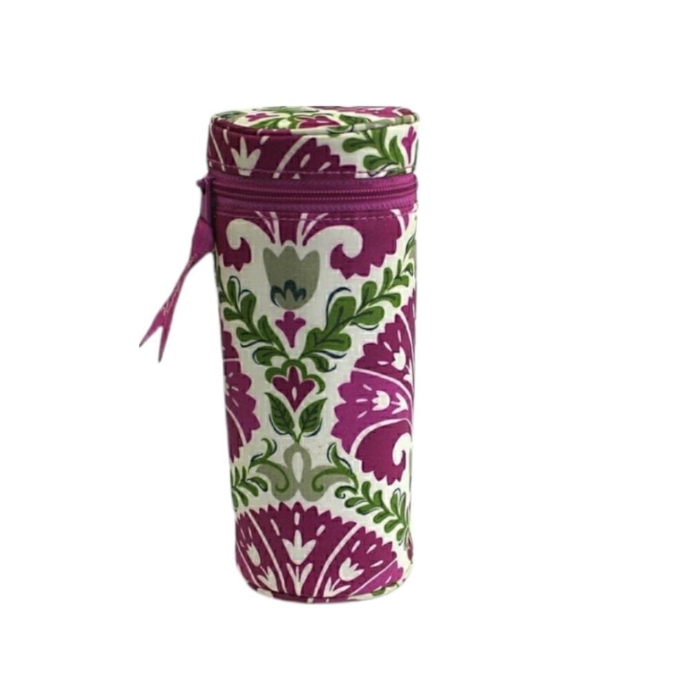 Vera Bradley Purple and Green Clutch